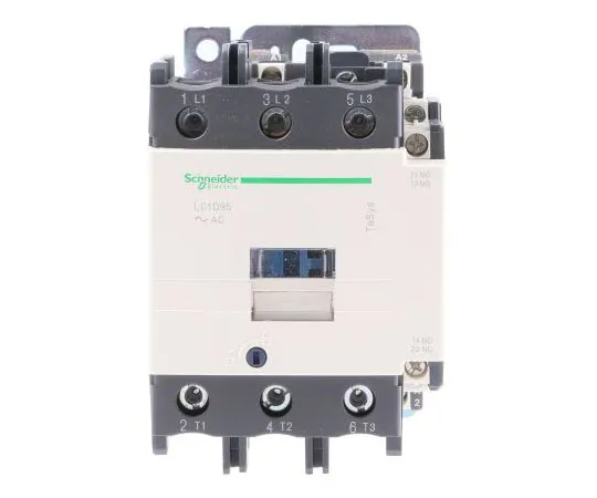 63-7631-23 Schneider Electric 3 Pole Contactor, 95 A, 110 V ac Coil, TeSys D, 3NO, 45 kW LC1D95FE7