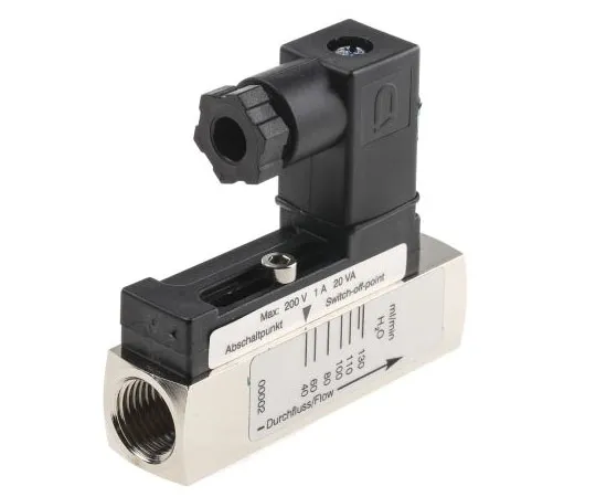 63-7598-81 RS PRO Piston Inline Flow Switch, 0.04 L/min → 0.13 L/min 510-0559