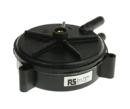 63-7601-44 Herga Differential for Air Pressure Sensor, 2.86mbar Max Pressure Reading , 125 V ac 6101-0030