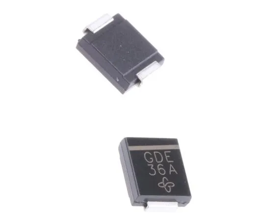 63-7648-08 Vishay SMCJ5.0A-E3, Uni-Directional TVS Diode, 1500W, 2-Pin SMC SMCJ5.0A-E3
