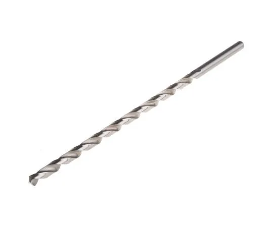 63-7610-33 RS PRO HSS 6mm Jobber; Long Drill Bit, 200 mm Plain Shank 522-6746
