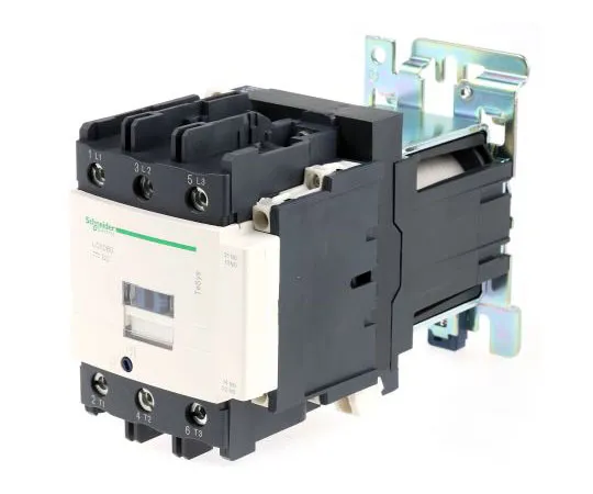63-7633-45 Schneider Electric 3 Pole Contactor, 80 A, 24 V dc Coil, TeSys D, 3NO, 45 kW LC1D80BD