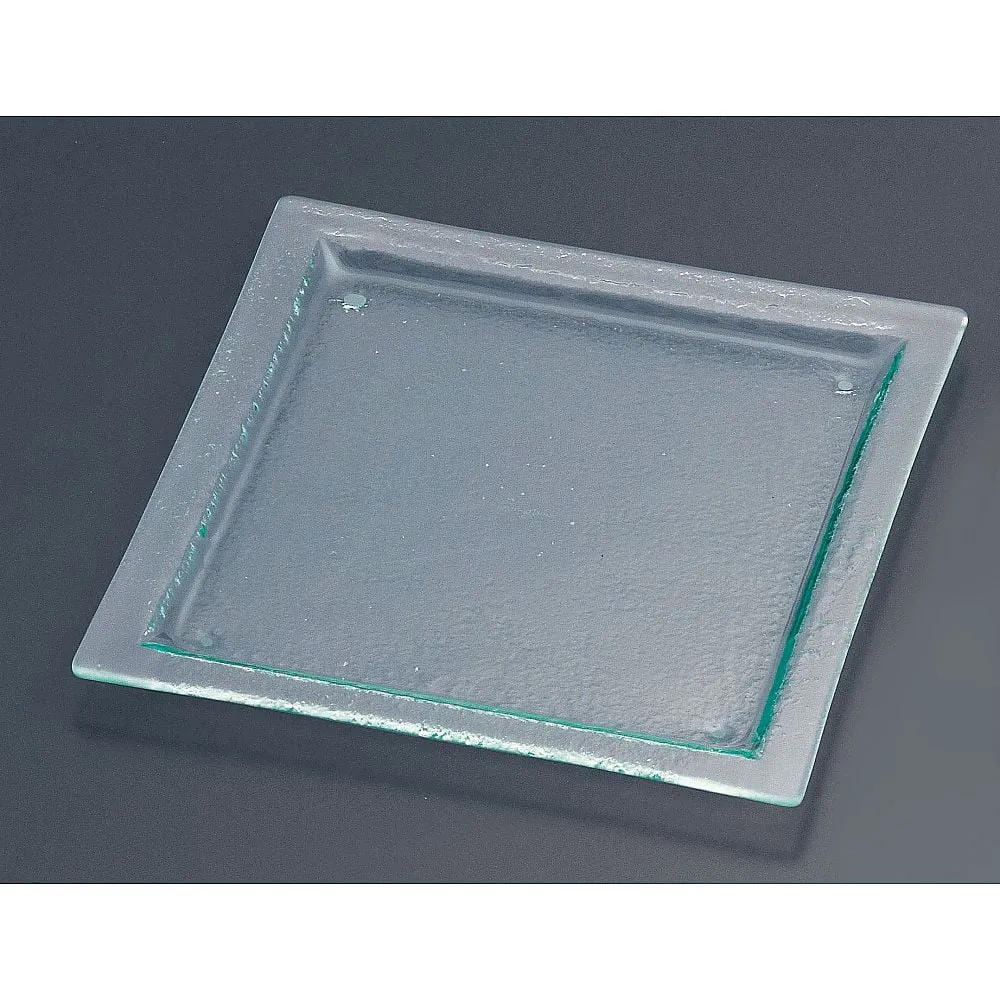 62-6835-57 Tiger Glass Square Plate 280 162-191 01 Clear