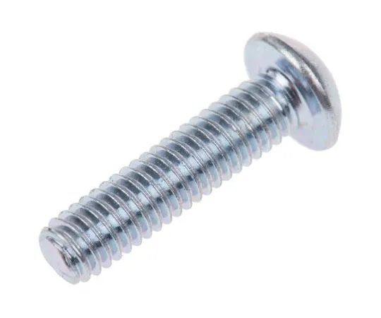 63-7577-10 RS PRO M4 x 16mm Hex Socket Button Screw Bright Zinc Plated Steel 483-9600