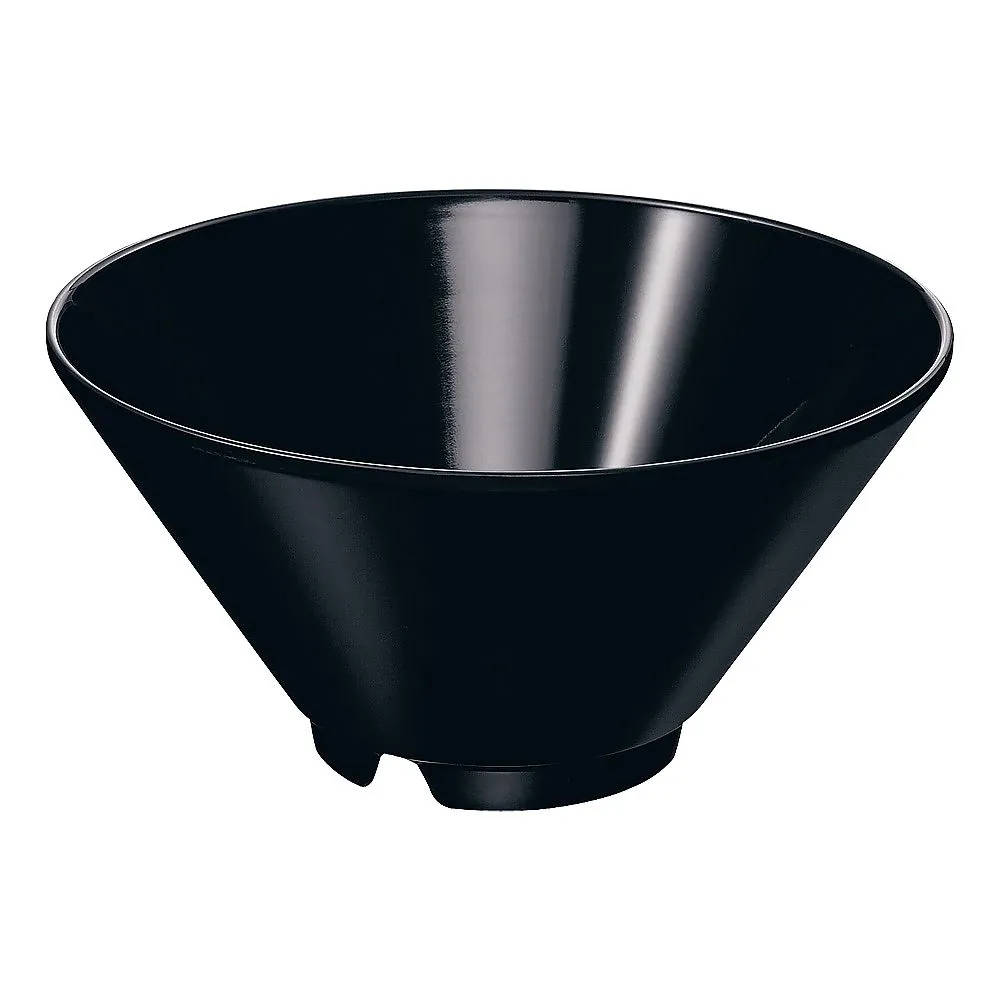 62-6848-72 Melamine Noodle Ball 19 cm Black