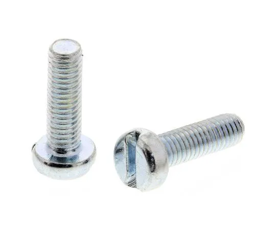 63-7627-86 RS PRO, M3 Cheese Head, 10mm Steel Slot Bright Zinc Plated0.5 546-6168