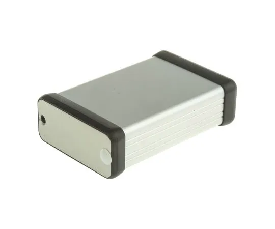 63-7636-43 Hammond, Extruded Aluminium, Handheld Enclosure, IP54 ,80 mm x 23 mm x 54 mm 1455C801