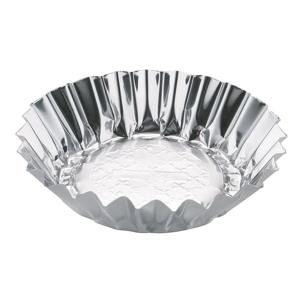 63-5721-86 Aluminum Foil Madeleine Type 20 Sheets For 8 cm WMD5701