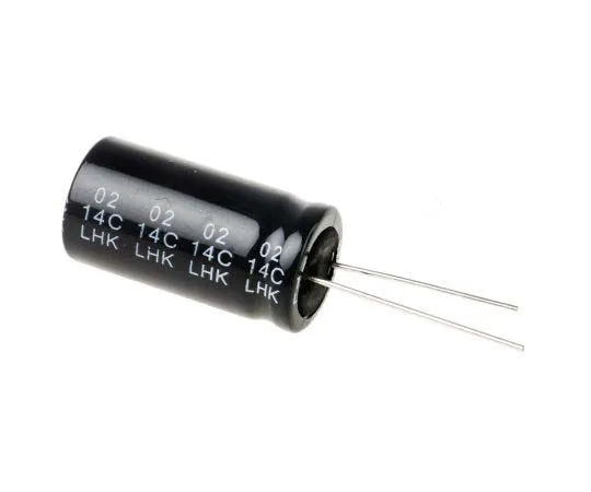 63-7738-17 RS PRO 100μF 250V dc Aluminium Electrolytic Capacitor, Through Hole 16 (Dia.) x 31mm +105°C 16mm 7.5mm 31mm 170-1307