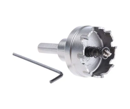 63-7674-01 RS Pro Tungsten Carbide Tipped 40mm Hole Saw, 13mm Cut Depth 673-4737