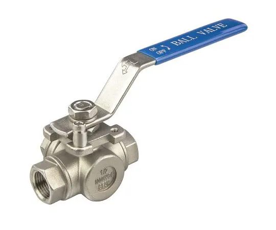 63-7591-38 RS PRO High Pressure Ball Valve Stainless Steel 1/2 in BSPP 3 Way 499-1887