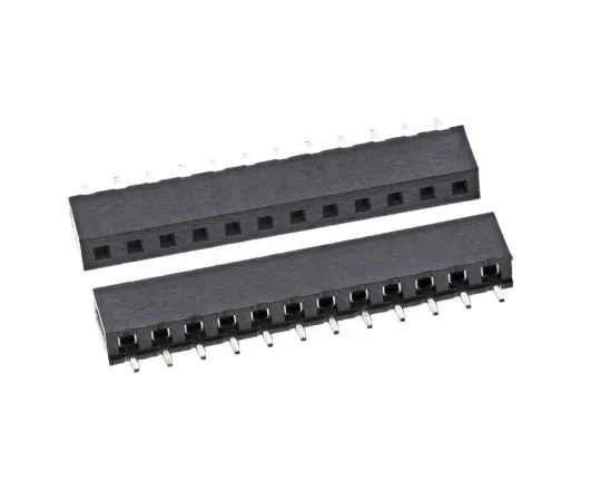 63-7629-97 HARWIN 2mm Pitch 12 Way 1 Row Straight PCB Socket, Through Hole, Solder Termination M22-7131242