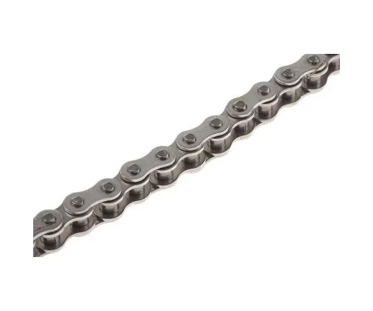63-7653-94　TYC 25-1 Stainless Steel Roller Chain, Simplex Strands, 3.05m Long , 1/4in Pitch　25SS-1R