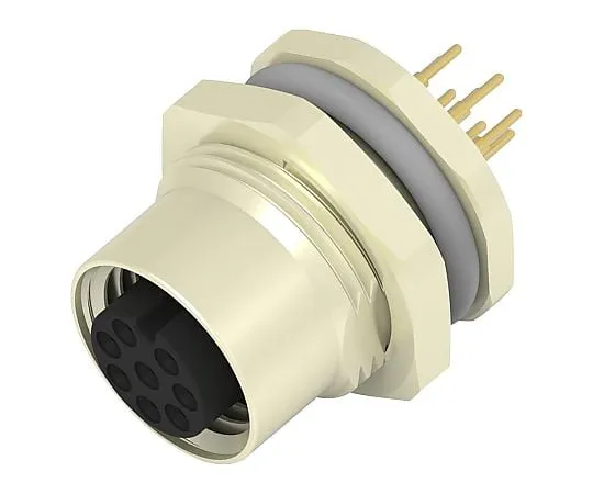 65-1658-45 Sensor Connector 8 POS RCPT M 12 Panel T4141012081-000.