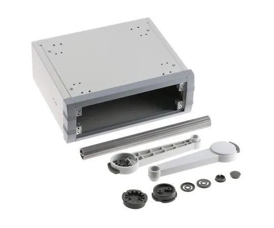 63-7586-39 Aluminium Project Box, Grey, 190 x 230 x 85mm M5623125