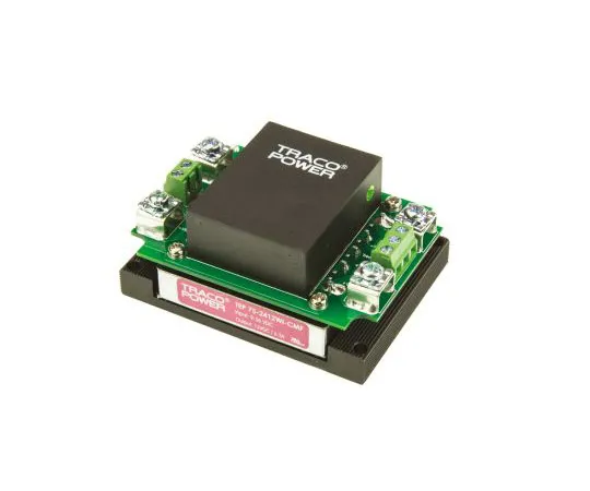 63-7657-56 TRACOPOWER TEP 75WI 75W Isolated DC-DC Converter Chassis Mount, Voltage in 9 → 36 V dc, Voltage out 12V dc TEP 75-2412WI-CMF