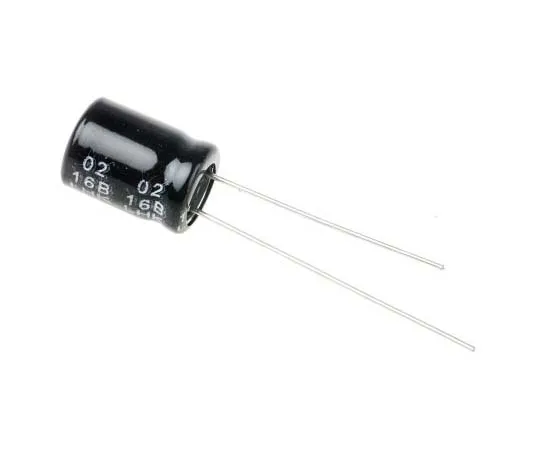 63-7738-21　RS PRO 2.2μF 400V dc Aluminium Electrolytic Capacitor, Through Hole 8 (Dia.) x 11mm +105°C 8mm 3.5mm 11mm　170-1310