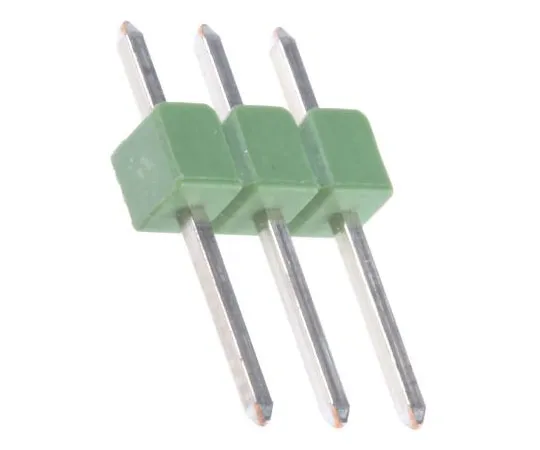 63-7668-14　TE Connectivity AMPMODU MOD II, 3 Way, 1 Row, Straight Pin Header　826926-3