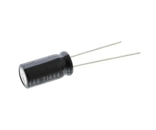 63-7717-15　Rubycon 1000μF 10V dc Aluminium Electrolytic Capacitor, Through Hole 8 (Dia.) x 16mm +105°C 8mm 3.5mm　10ZLH1000MEFC8X16