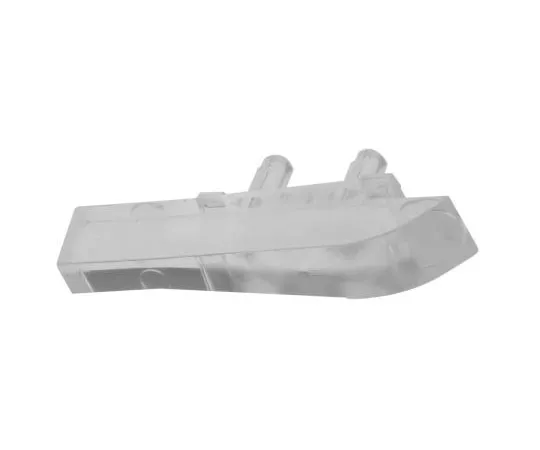 63-7627-03 515-1105F Dialight, PCB Mounted Right Angle LED Light Pipe, Clear Rectangle Lens 515-1105F