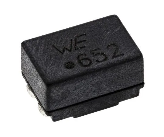 63-7639-04 Wurth WE-SL2 Series Wire-wound SMD Inductor with a Ferrite Core, 820 nH ±50% Dual 400mA Idc 744229
