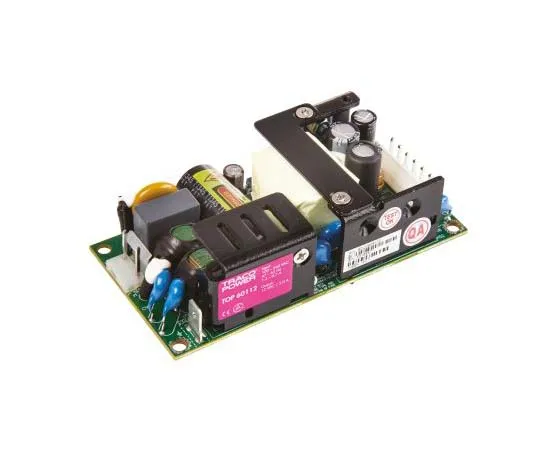 63-7725-92 TRACOPOWER 60W 1 Output Embedded Switch Mode Power Supply SMPS, 5A, 12V dc Open Frame TOP 60112