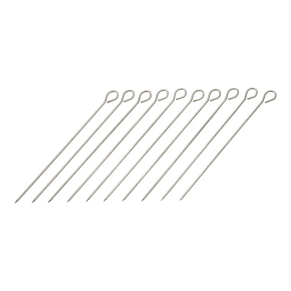 63-1252-79 Chien Shiki 18-8 Chicken Needles (10 Pieces) 6 inches RPS001