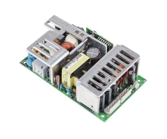 63-7652-80 Mean Well 79W Triple Output Embedded Switch Mode Power Supply SMPS, 8 A, 10 A, 500 mA, 3.3/5/12V dc Open Frame PPT-125A