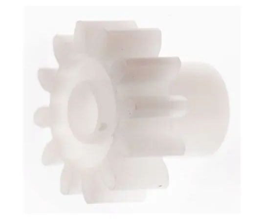 63-7607-52 RS PRO POM 12 Teeth Spur Gear, 9.6mm Pitch Diam. , 6mm Hub Diam. , 3mm Bore Diam. 521-7231