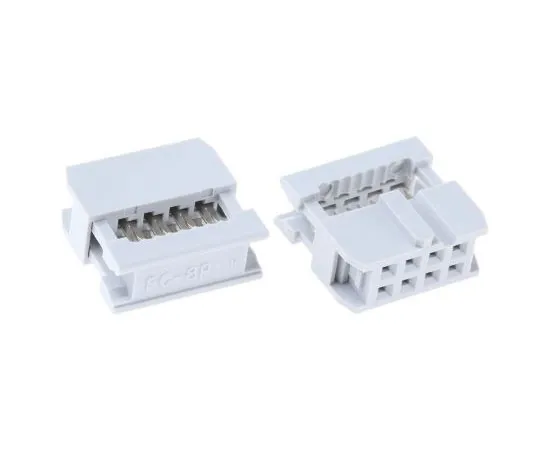 63-7674-79 ASSMANN WSW 8-Way IDC Connector Socket for Cable Mount, 2-Row AWP 08-7240-T