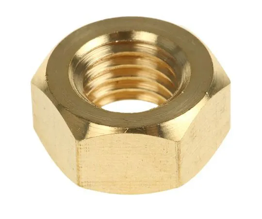 63-7575-70 RS Brass, Hex Nut, M12 483-2564