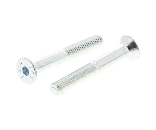 63-7583-62 RS PRO M4 x 30mm Hex Socket Countersunk Screw Bright Zinc Plated Steel 491-5108