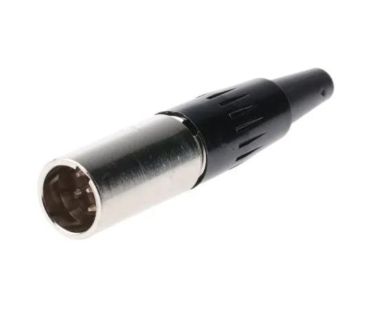 63-7648-01 Switchcraft Tini QG Series, Cable Mount Miniature Connector Plug, 5 Way, 4A TA5MX