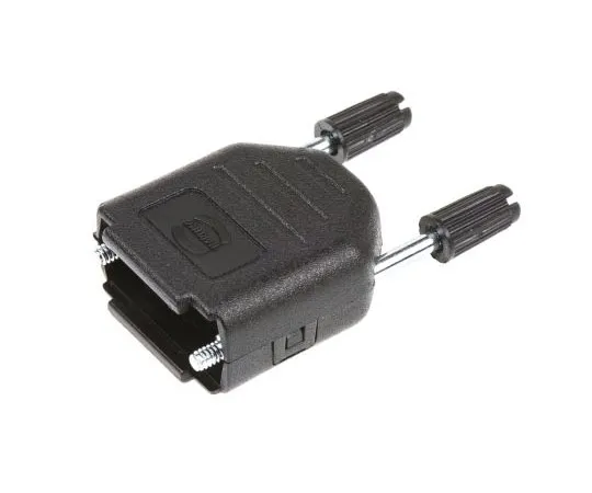 63-7576-98 Harting D-sub Series Thermoplastic D-sub Connector Backshell, 9 Way 967009042401