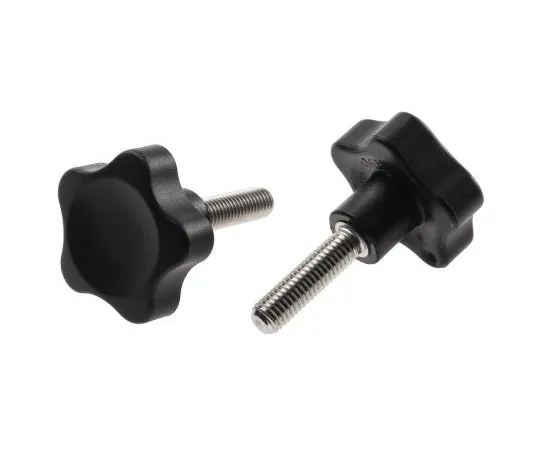 63-7550-83 Elesa Black Polymer Knob 166383, M8 x 30 166383