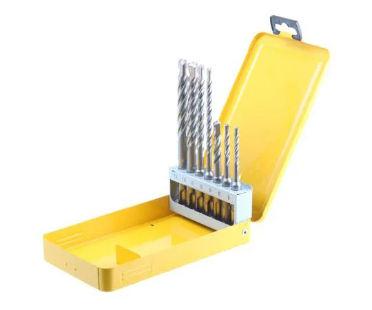 63-7675-54 DeWALT 7 piece SDS Plus Drill Set 5mm to 12mm DT9701R-GB