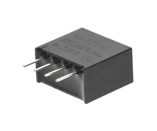 63-7673-11 Recom RO 1W Isolated DC-DC Converter Through Hole, Voltage in 2.97 → 3.63 V dc, Voltage out 24V dc RO-3.324S