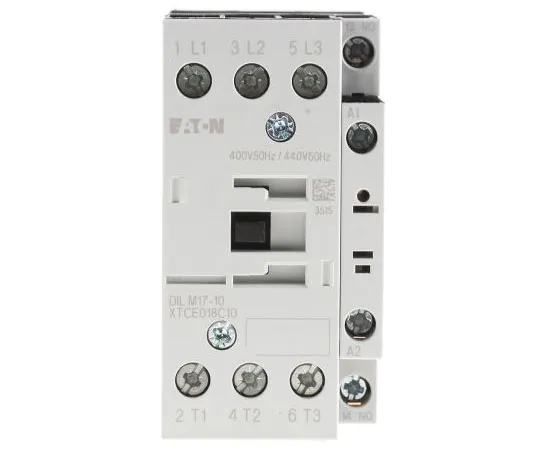 63-7585-17 Eaton 3 Pole Contactor, 17 A, 400 V ac Coil, xStart, 3NO, 7.5 kW 277006 & DILM17-10(400V50HZ,440V60HZ)