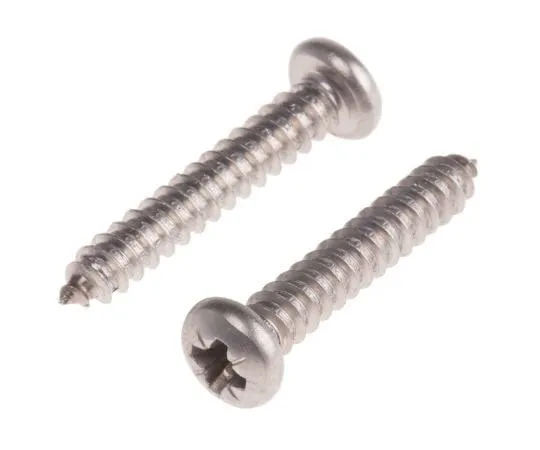 63-7608-88 RS Pro Plain Stainless Steel Self Tapping Screw N°8 x 1in Long 25mm Long 522-1482