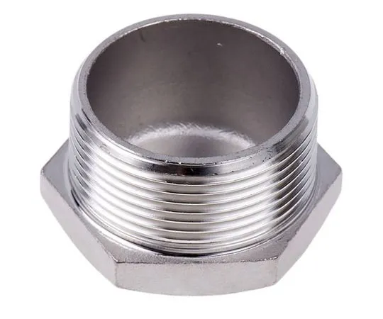63-7592-43 RS PRO Stainless Steel Hexagon Plug 1-1/2in R(T) Male 1.21in 499-3669