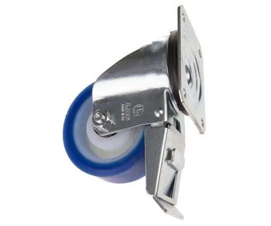 63-7704-96 LAG Braked Swivel Swivel Castor, 200kg Load Capacity, 100mm Wheel Diameter 36439  FR