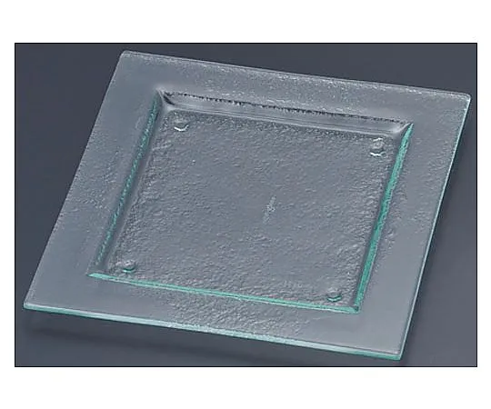 62-6835-59 Tiger Glass Square Plate 240 Clear 162-192-00