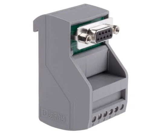 63-7660-89 Phoenix Contact, 9 Pole D-sub Connector, Female Interface Module 2315162
