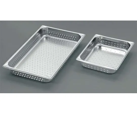 63-7112-80 EBM 18-8 Anaaki Hotel Pan Reinforced with Overlap Prevention 1/2 65 mm 2122 PF 8846001