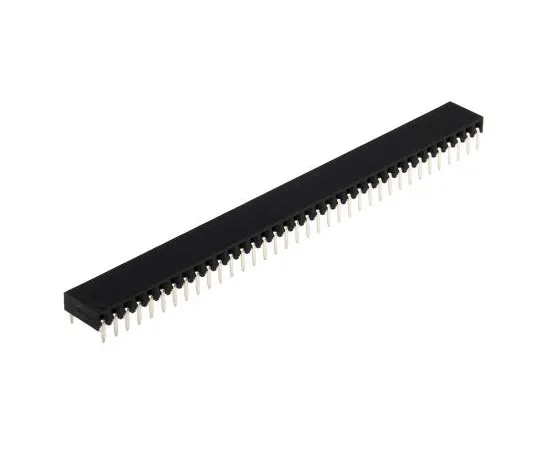63-7581-50 HARWIN 2.54mm Pitch 36 Way 1 Row Right Angle PCB Socket, Through Hole, Solder Termination M20-7893646