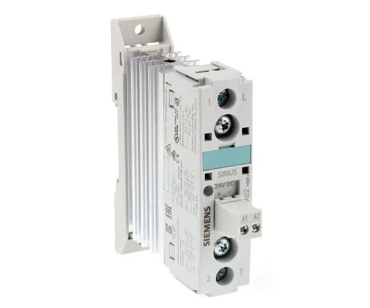 63-7564-05 Siemens 10.5 A SPNO Solid State Relay, Zero Crossing, DIN Rail, Thyristor, 230 V Maximum Load 3RF2310-1AA02