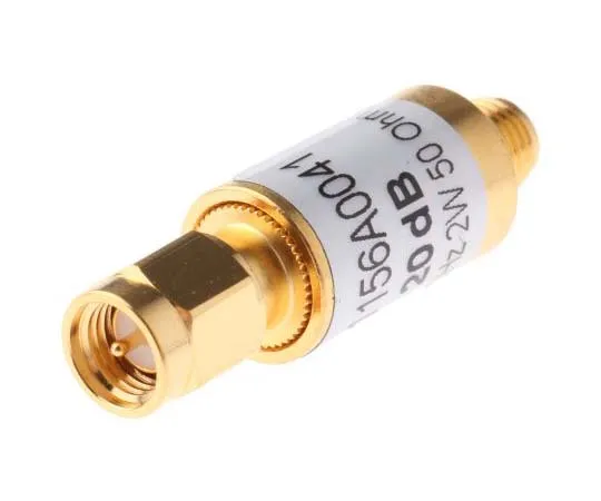 63-7742-15　50Ω RF Attenuator SMA Connector SMA Plug to Socket 20dB, Operating Frequency 10GHz　J01156A0041