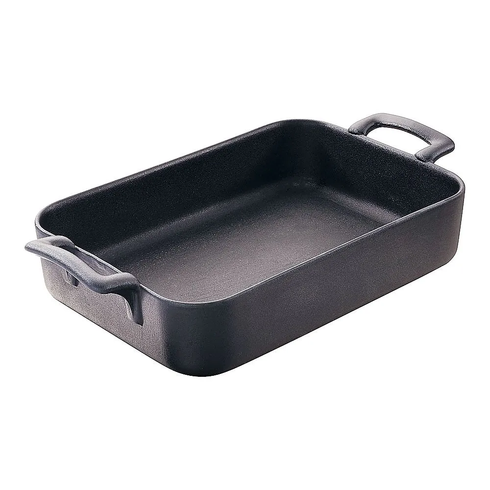 62-6820-69 Revol Rectangular Dish 19 cm Iron 642065