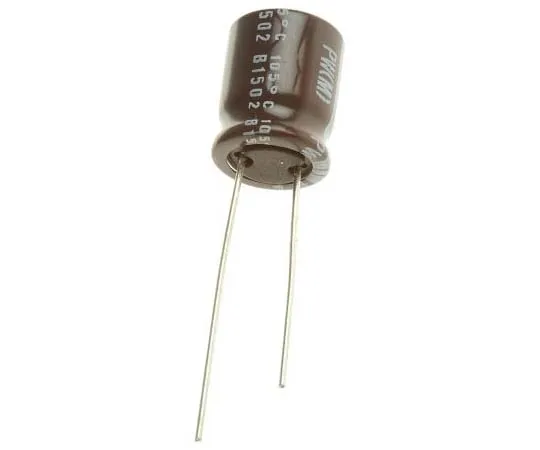 63-7746-96 Nichicon 220μF 35V dc Aluminium Electrolytic Capacitor, Through Hole 10 (Dia.) x 12.5mm +105°C 10mm 5mm UPW1V221MPD