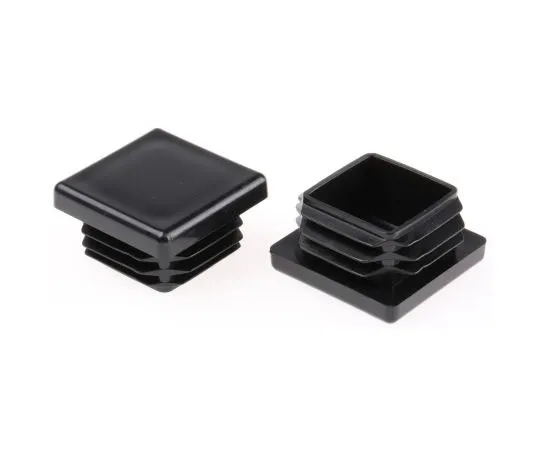 63-7648-31 RS PRO Black PE Square Tube Plug, 30mm 629-0136